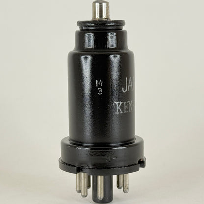 (1) Tested Ken-Rad JAN CKR 6K7 Tube VT-86 Date Code M3 Pentode Black Metal Tube
