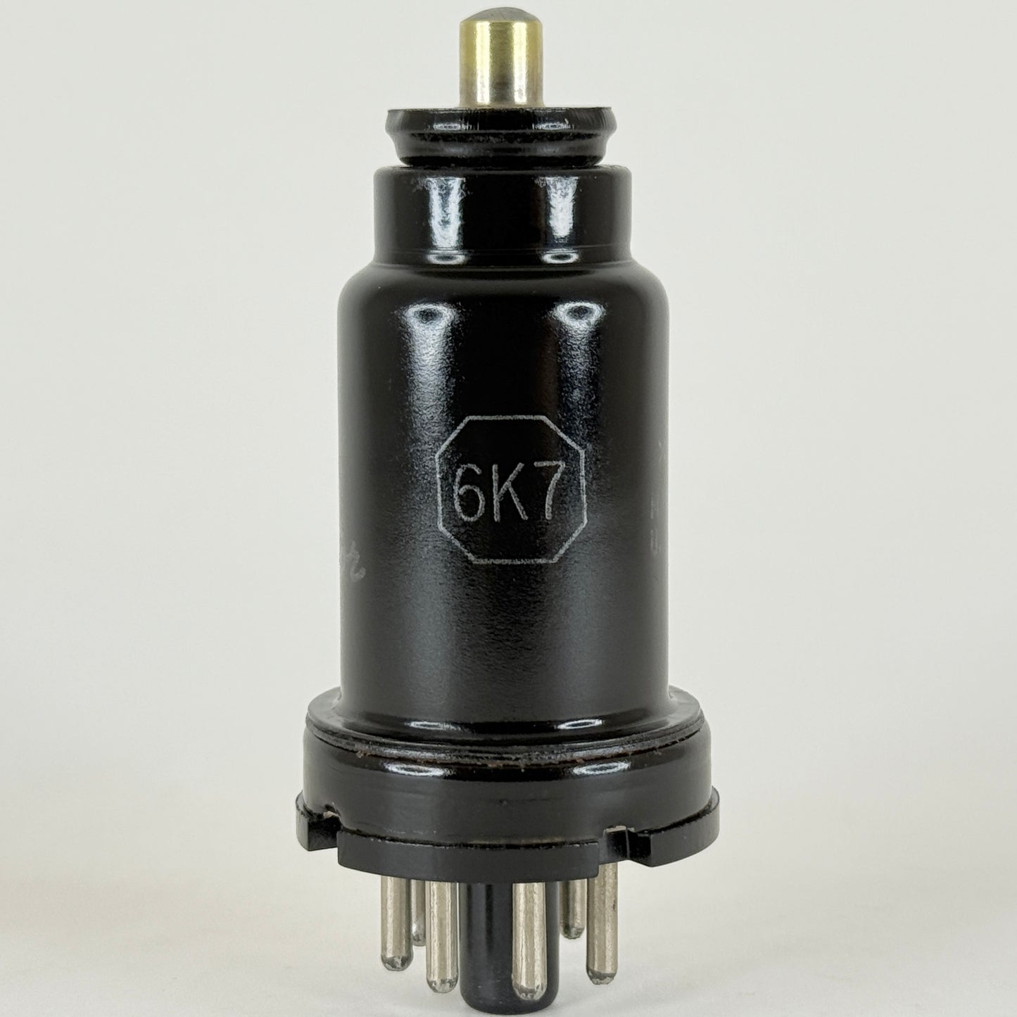 (1) Tested RCA Victor 6K7 Tube Date Code XE6 Remote Cut Off Pentode Vacuum Tube