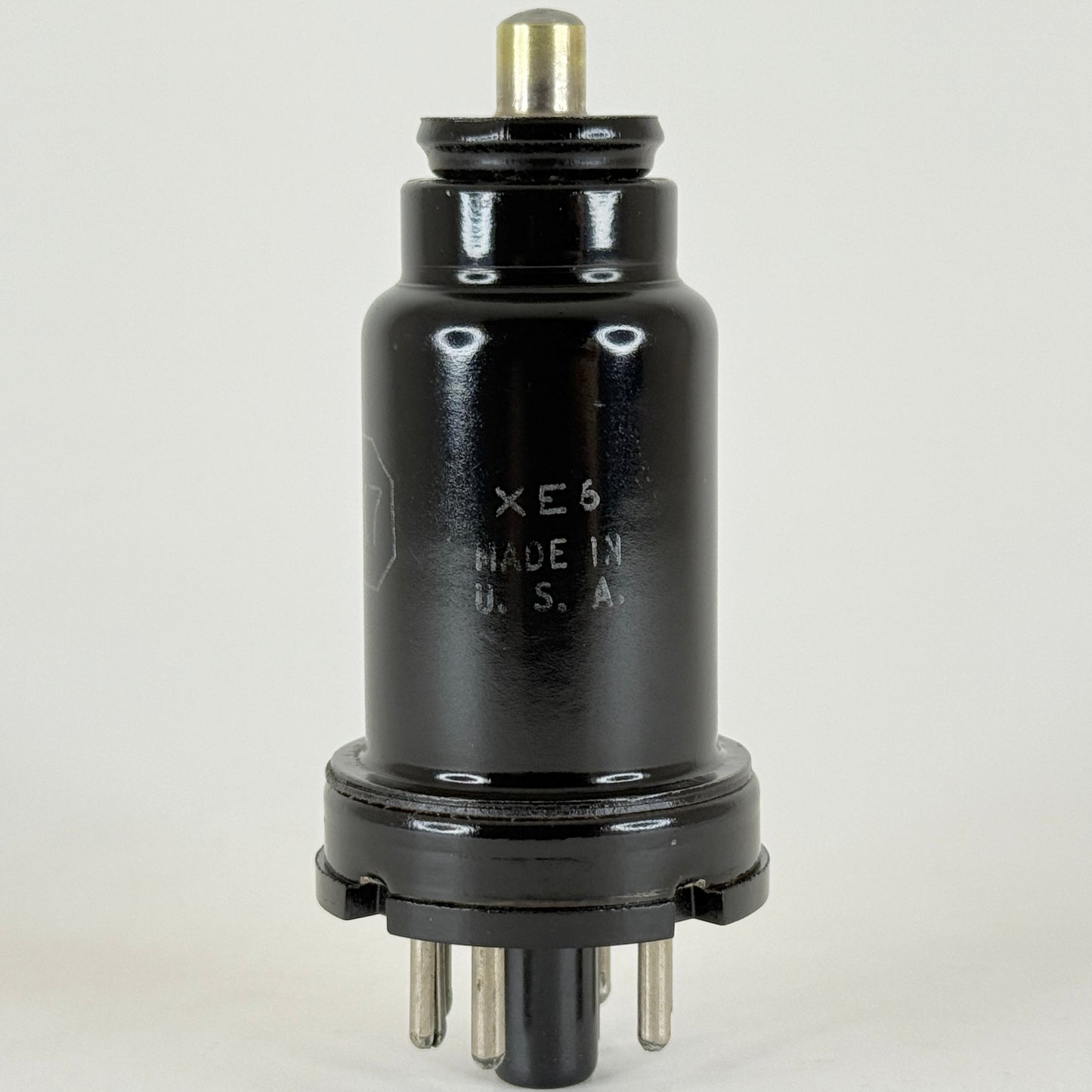 (1) Tested RCA Victor 6K7 Tube Date Code XE6 Remote Cut Off Pentode Vacuum Tube