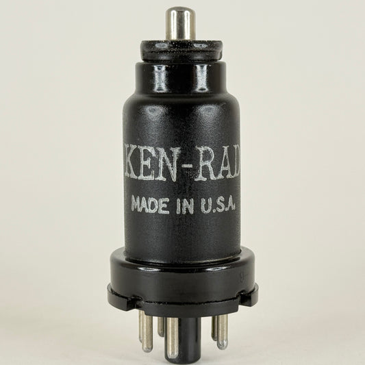 (1) Tested Ken Rad 6K7 Tube Date Code B3 Amplifier Pentode Vacuum Tube