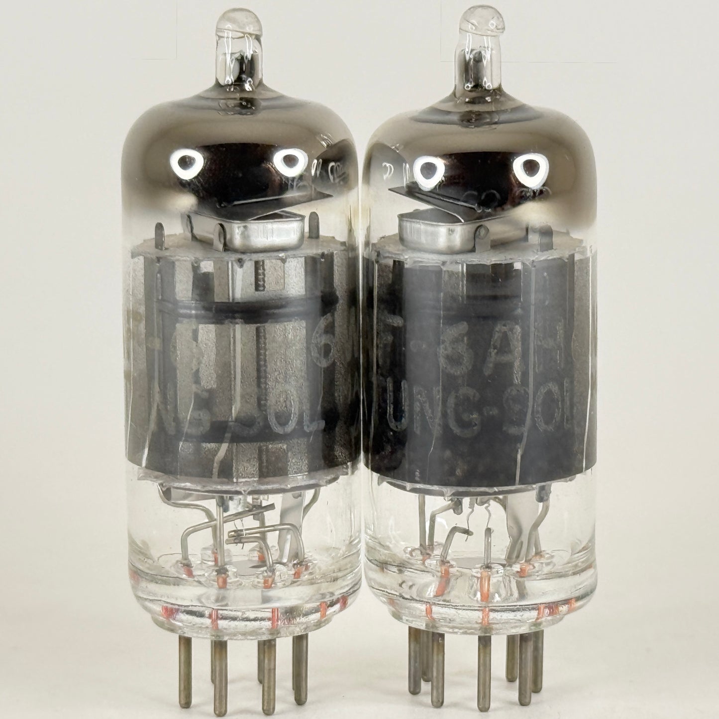 Tested Matched Pair 1963 Tung Sol JAN 6AH6WA Tubes Codes 6321 6AH6 WA Tube (a)