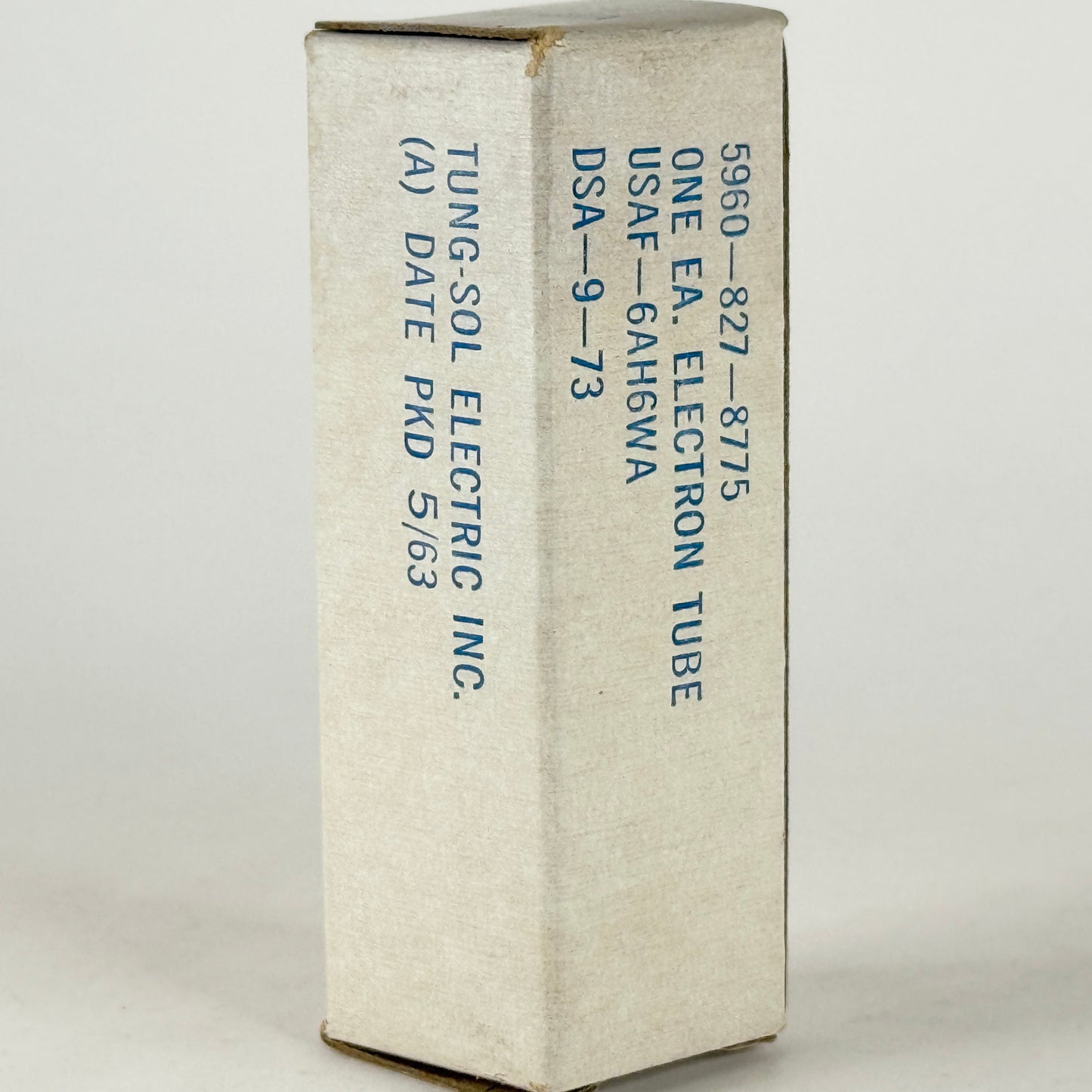 (1) Tested 1963 Tung Sol USAF 6AH6WA Tube Code 6321 Mil Spec 6AH6 WA Tube (b)