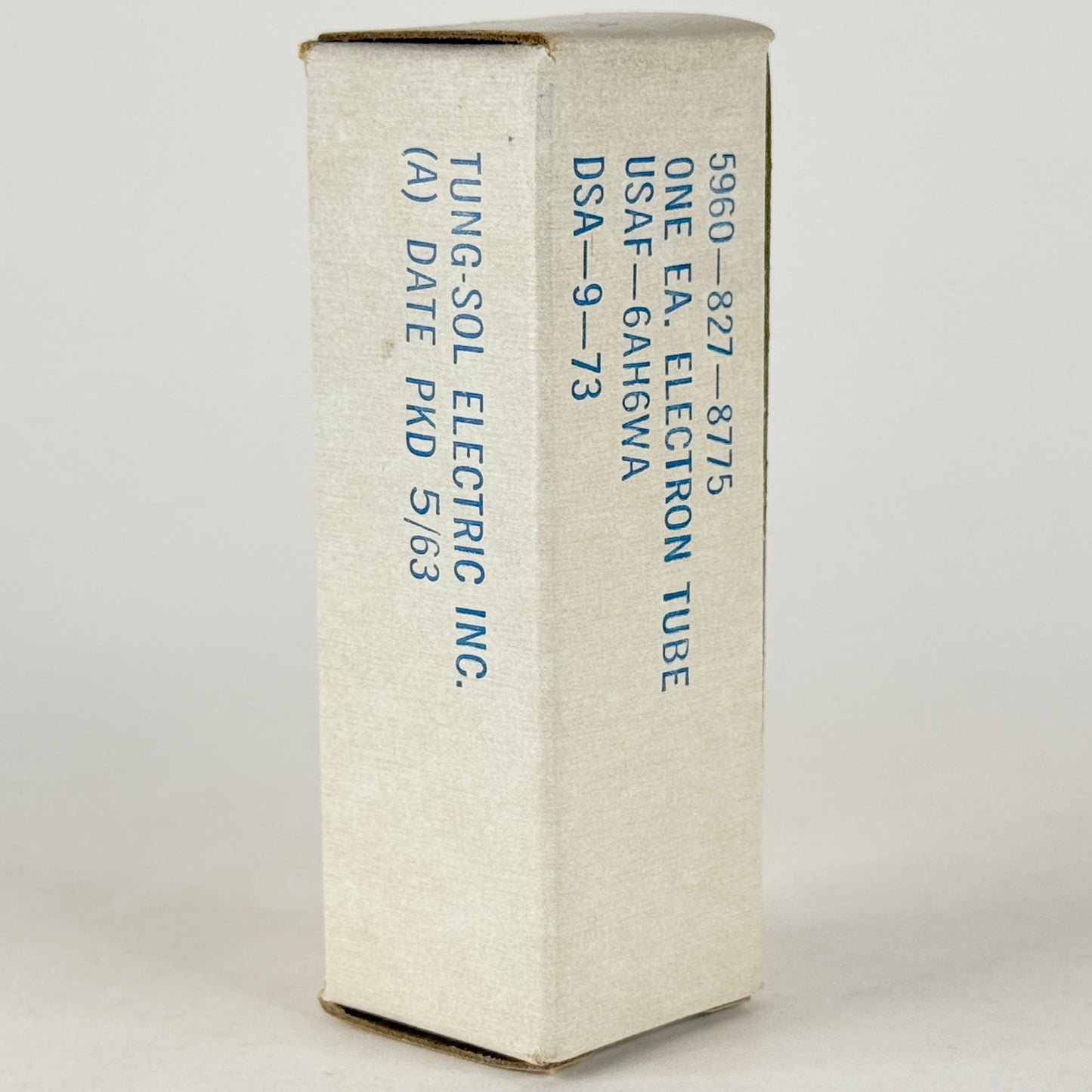 (1) Tested 1963 Tung Sol USAF 6AH6WA Tube Code 6321 Mil Spec 6AH6 WA Tube (c)