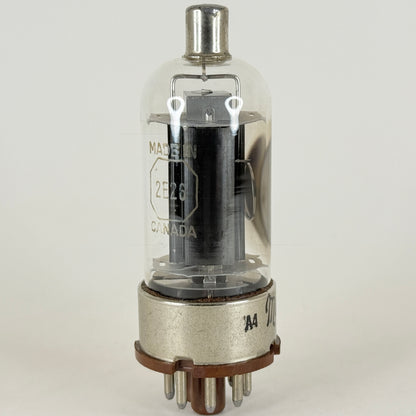 (1) Tested Marconi 2E26 Tube Date Code A4 Made in Canada Beam Tetrode Tube