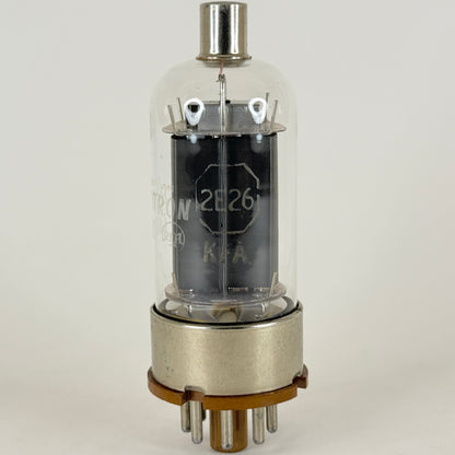 (1) Tested RCA 2E26 Tube Date Code KFA Beam Beam ower Amplifier Vacuum Tube