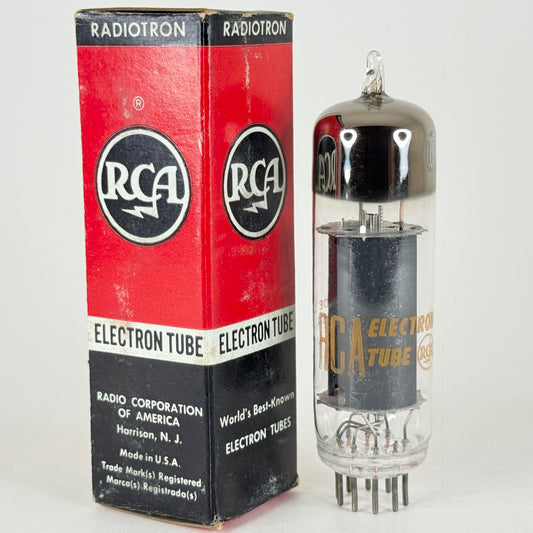 (1) Tested RCA 6EM5 Tube with Box Date Code LU Beam Power Vacuum Tube