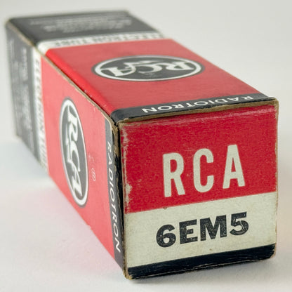 (1) Tested RCA 6EM5 Tube with Box Date Code LU Beam Power Vacuum Tube