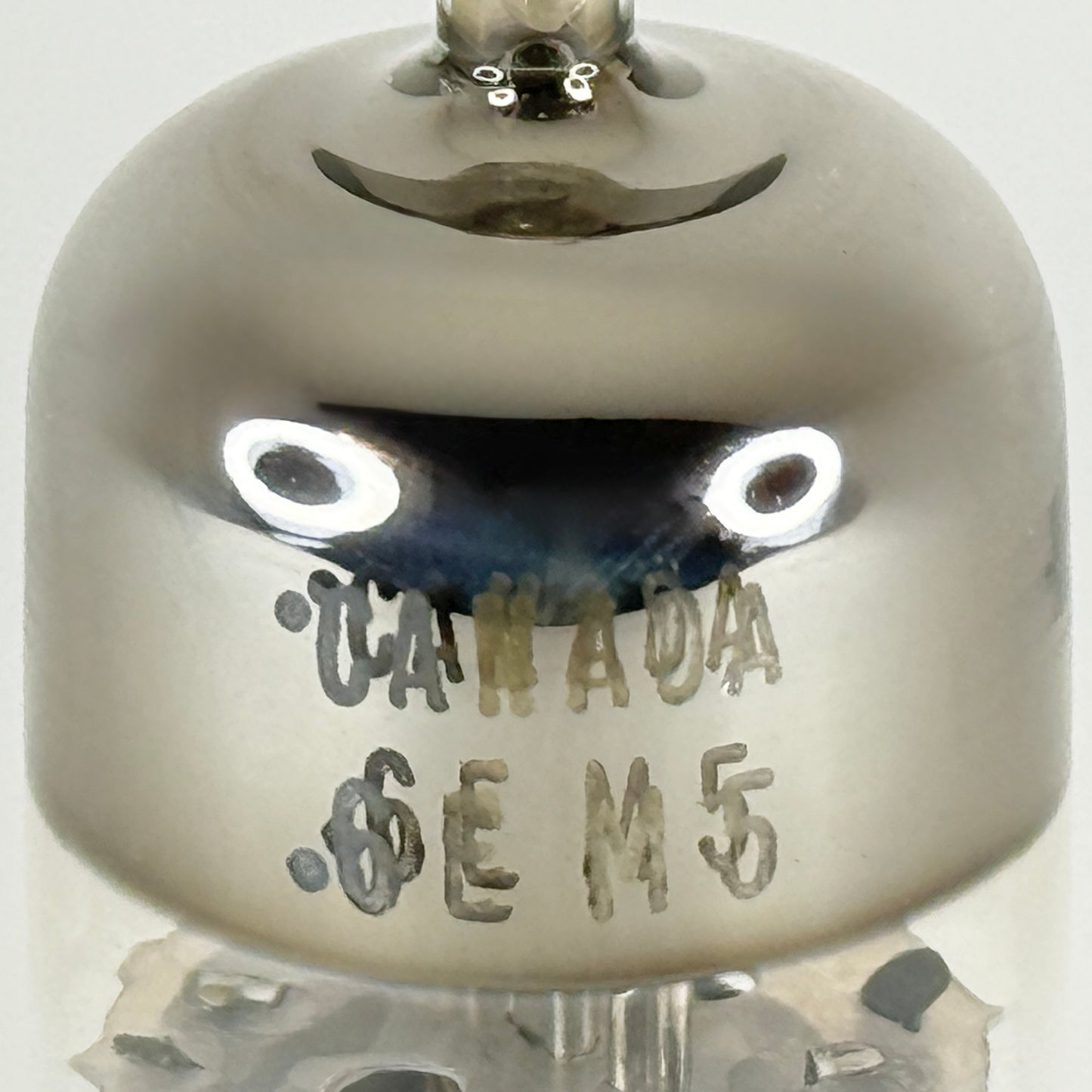(1) Tested GE 6EM5 Tube with Box Made in Canada Code FV Beam Power Vacuum Tube