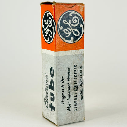 (1) Tested GE 6EM5 Tube with Box Made in Canada Code FV Beam Power Vacuum Tube