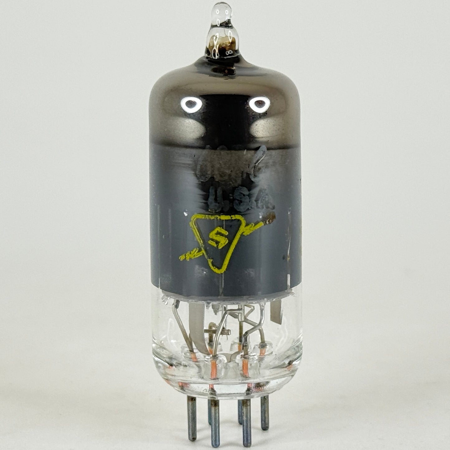 (1) Tested Sylvania 6CB6A Tube with Box 6CB6 A Sharp Cutoff Pentode Vacuum Tube