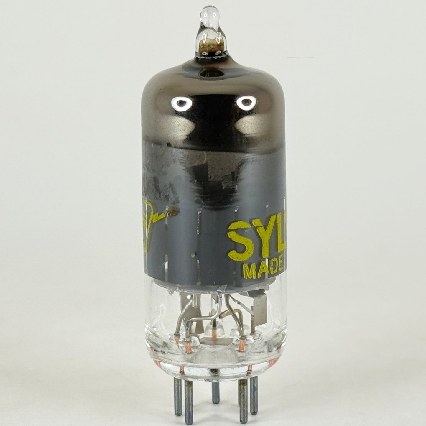 (1) Tested Sylvania 6CB6A Tube with Box 6CB6 A Sharp Cutoff Pentode Vacuum Tube