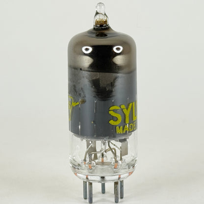 (1) Tested Sylvania 6CB6A Tube with Box 6CB6 A Sharp Cutoff Pentode Vacuum Tube