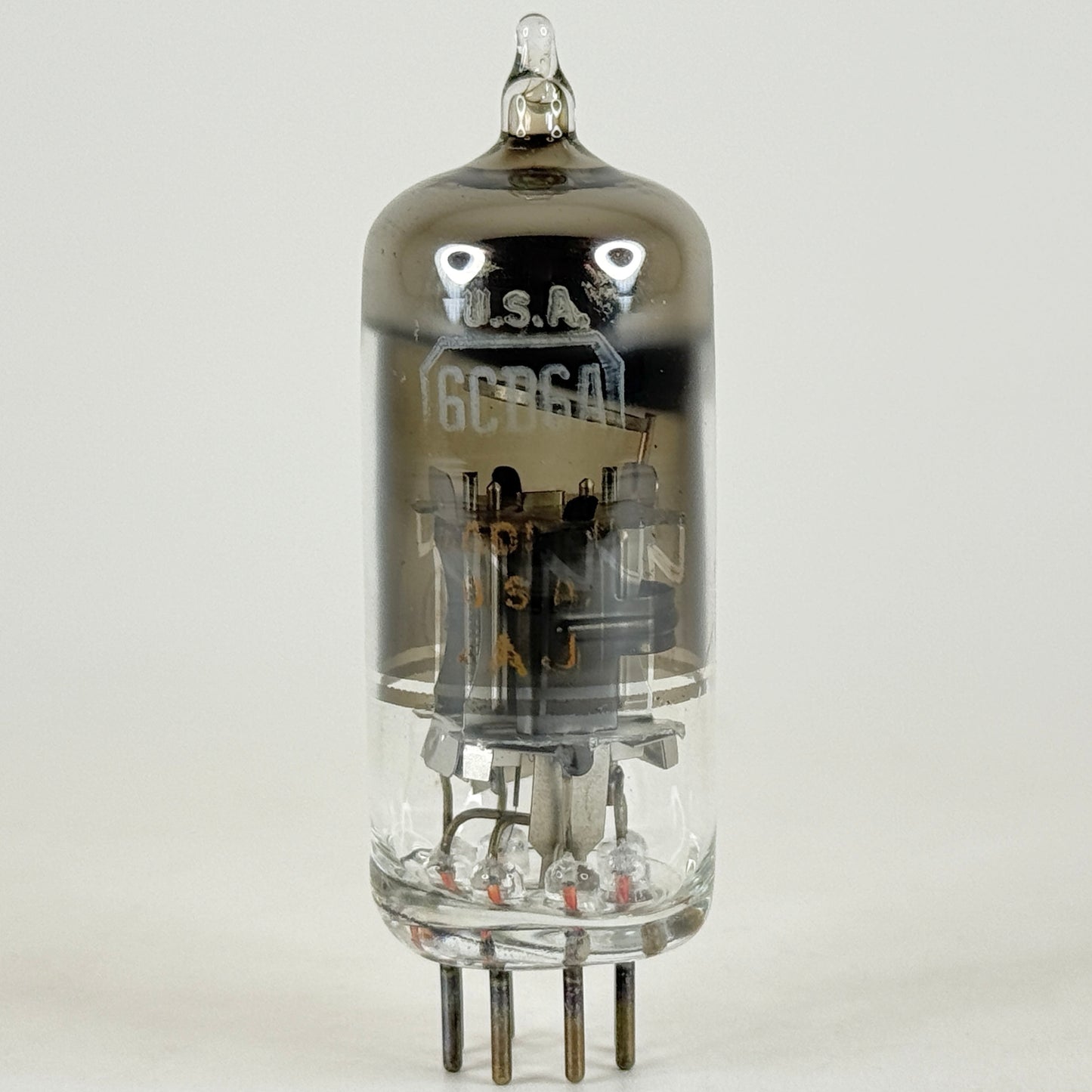 (1) Tested RCA 6CB6 Tube with Box Date Code AJ Sharp Cut Off Pentode Tube
