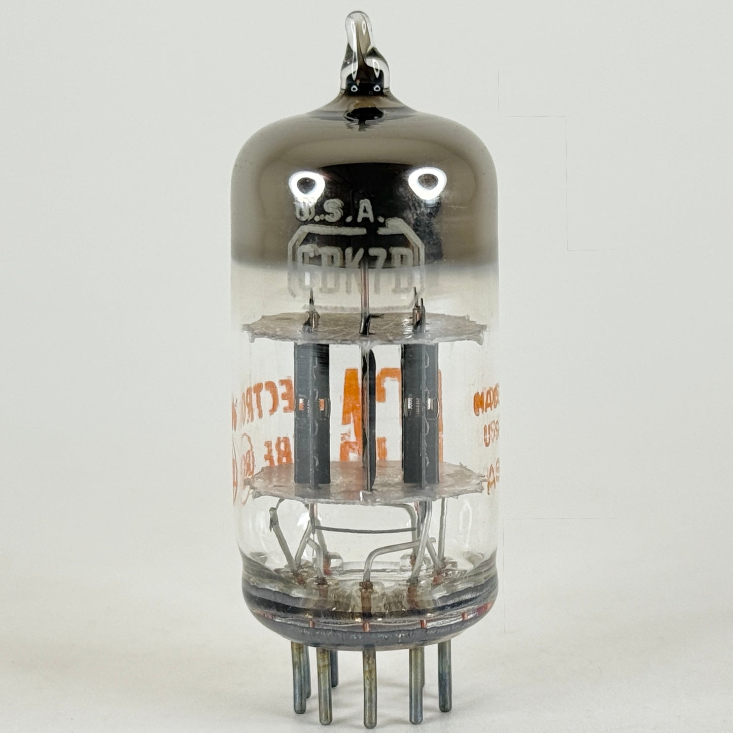 (1) Tested RCA 6BK7B Tube with Box Code AS 6BK7 B Twin Triode Vacuum Tube (b)