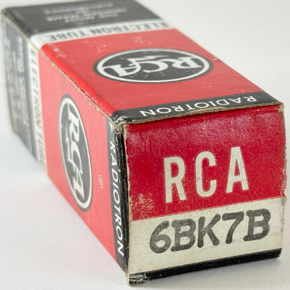 (1) Tested RCA 6BK7B Tube with Box Code AS 6BK7 B Twin Triode Vacuum Tube (b)