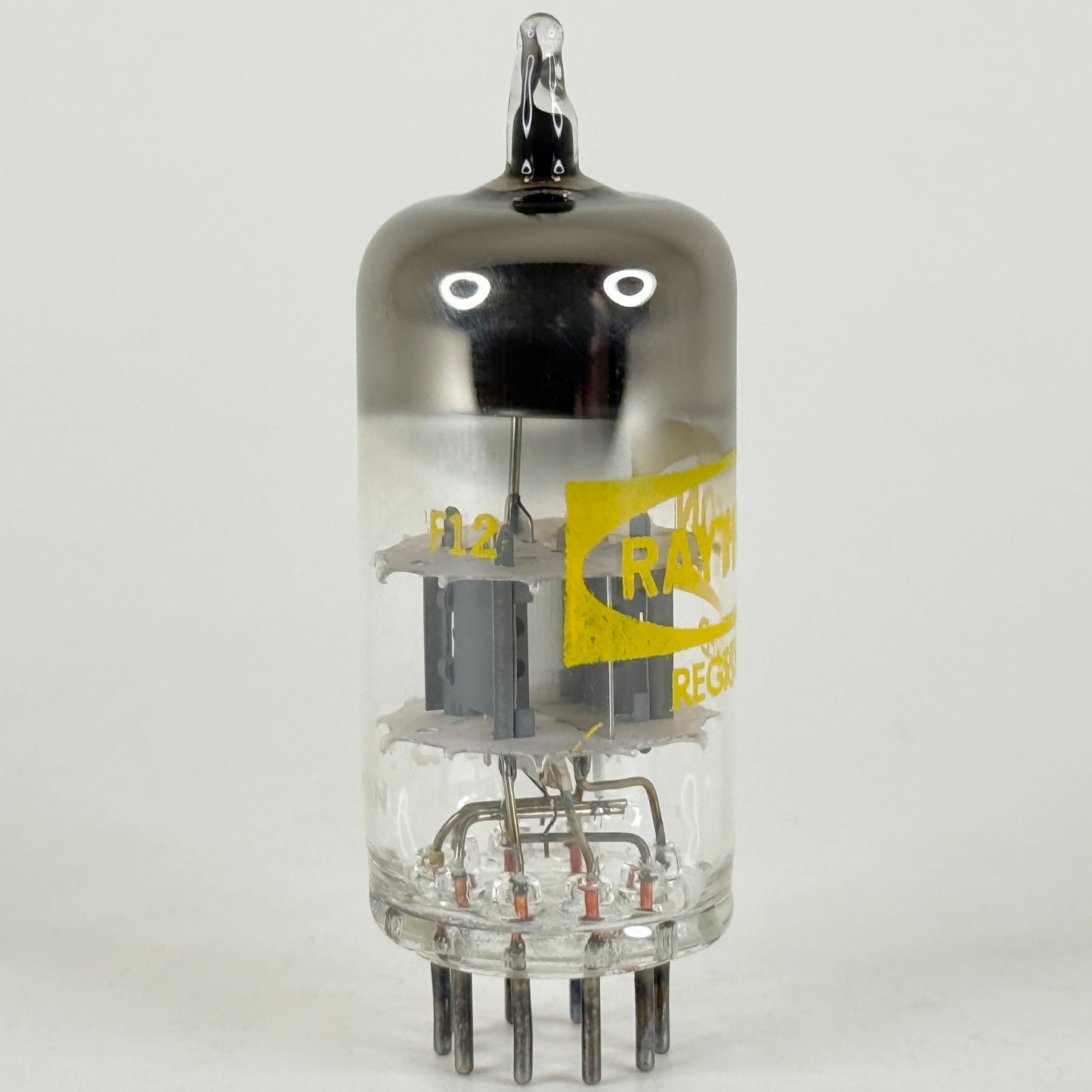 (1) Tested Raytheon 6BK7B Tube with Box Japan Code F12 6BK7 B Twin Triode Tube