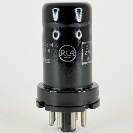 (1) Tested RCA JAN CRC 6AC7 Tube VT-112 Code ◼️V2E Mil Spec Sharp Cutoff Pentode