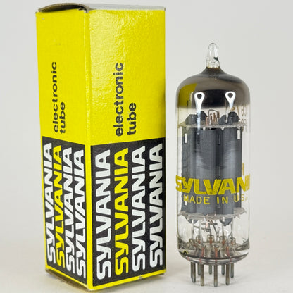 (1) Tested Balanced Sylvania 8CG7 8FQ7 Tube and Box Code hl ADR 8FQ7 Tube 8CG7