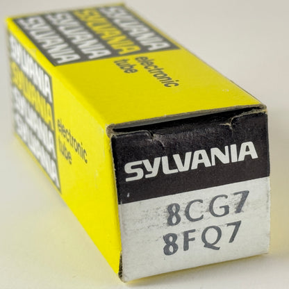 (1) Tested Balanced Sylvania 8CG7 8FQ7 Tube and Box Code hl ADR 8FQ7 Tube 8CG7