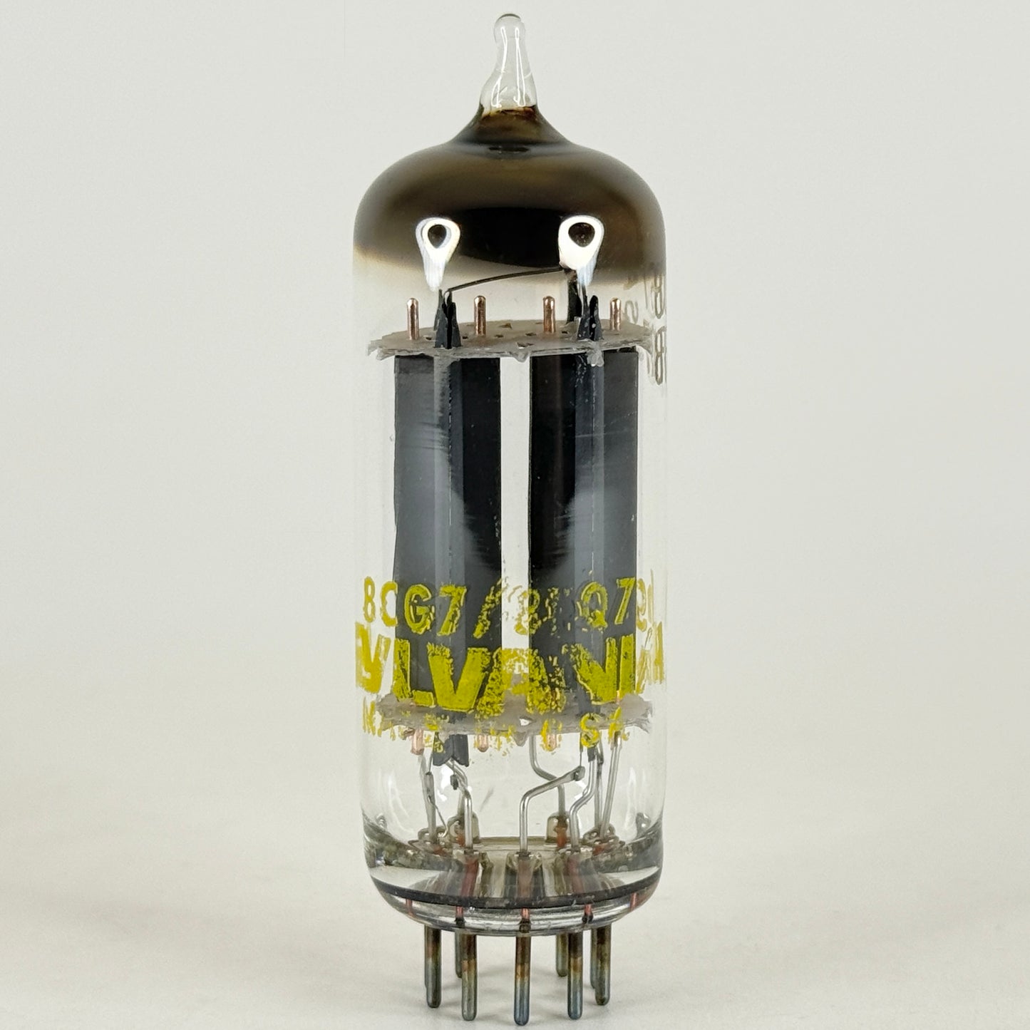(1) Tested Sylvania 8CG7 8FQ7 Tube and Box Date Code hg ADM 8FQ7 Tube 8CG7 Tube
