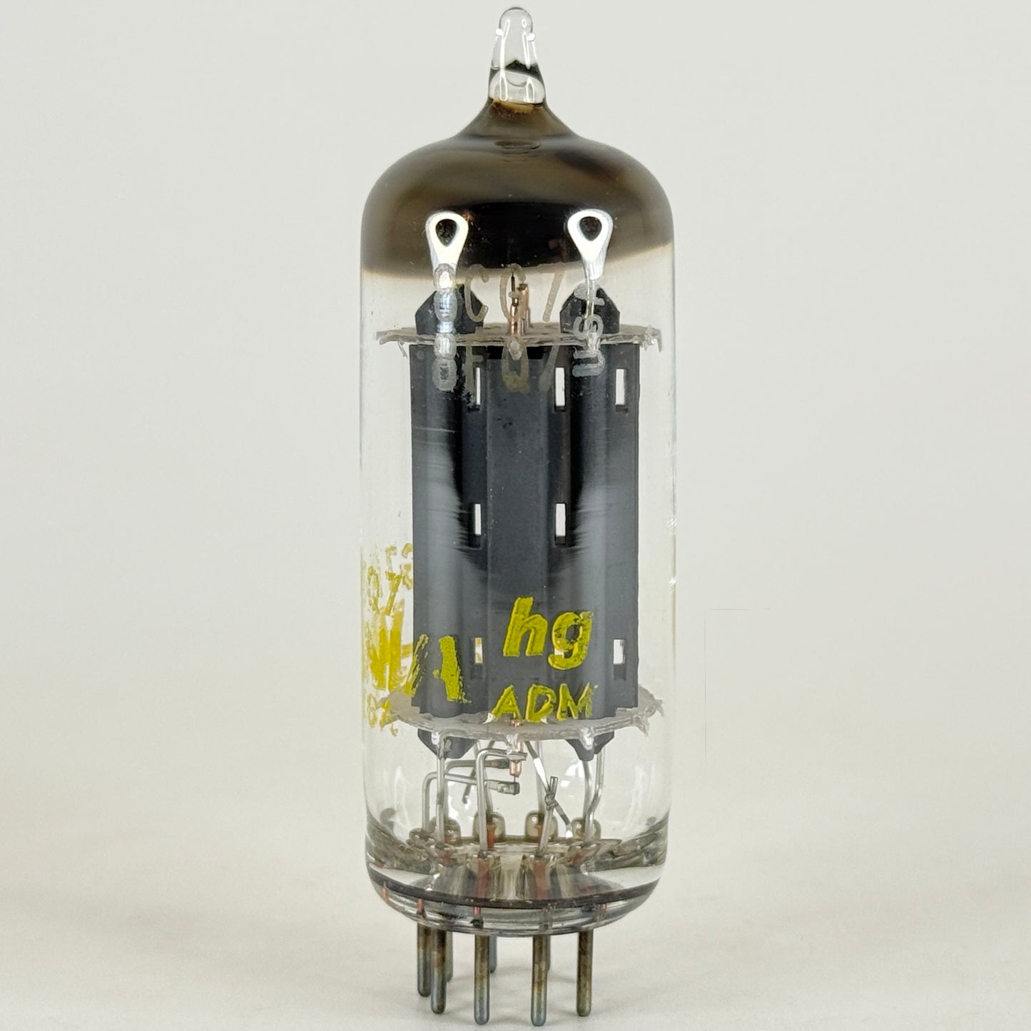 (1) Tested Sylvania 8CG7 8FQ7 Tube and Box Date Code hg ADM 8FQ7 Tube 8CG7 Tube