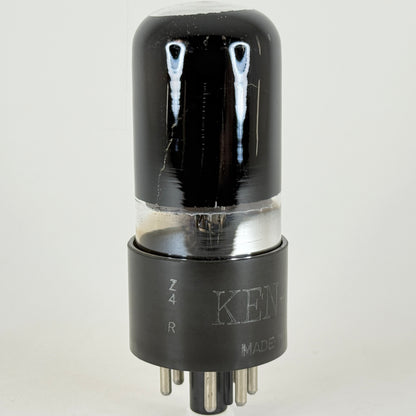 (1) Tested Ken-Rad 35L6GT/G Tube Code Z4R Black Glass 35L6 GT G Beam Power Tube