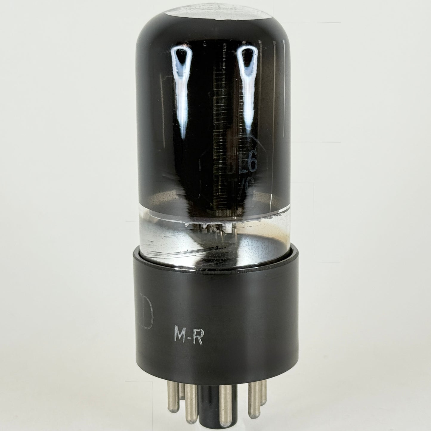 (1) Tested Ken-Rad 35L6GT/G Tube Code Z4R Black Glass 35L6 GT G Beam Power Tube