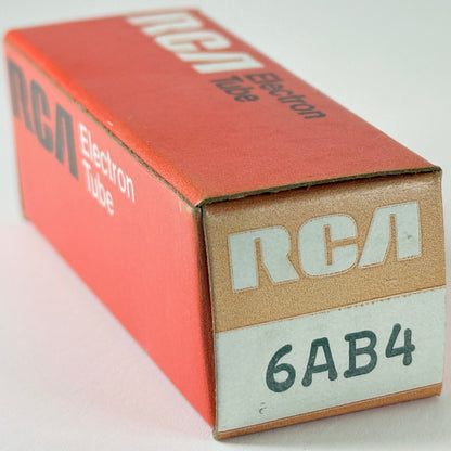 (1) Tested RCA 6AB4 Tube and Box Date Code DZ High Mu Triode Vacuum Tube