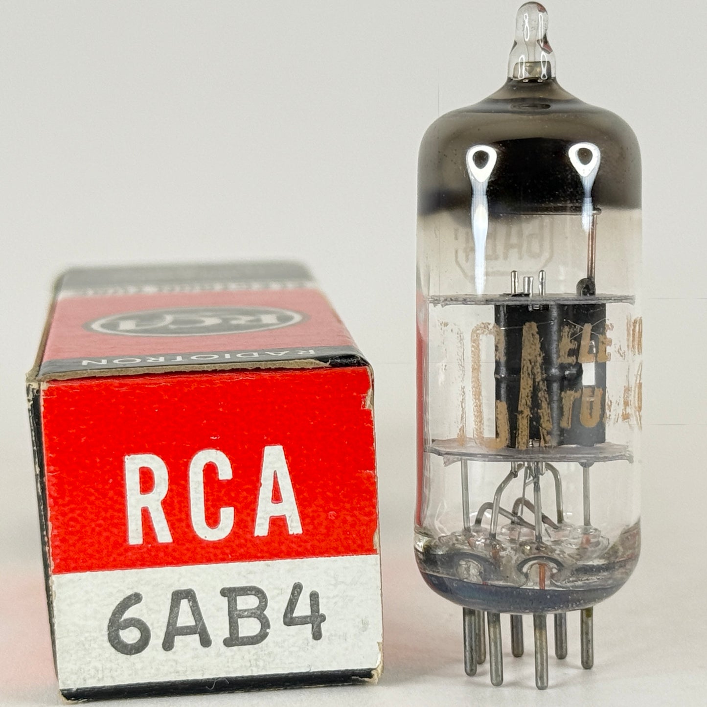 (1) Tested RCA 6AB4 Tube with Box High Mu Triode Vacuum Tube