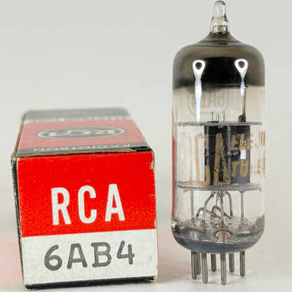 (1) Tested RCA 6AB4 Tube with Box High Mu Triode Vacuum Tube