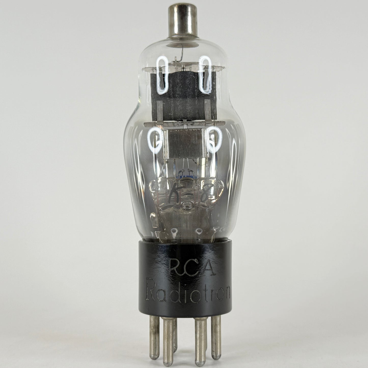 (1) Tested RCA Radiotron Cunningham Type 55 Tube Date Code V1 Engraved Base