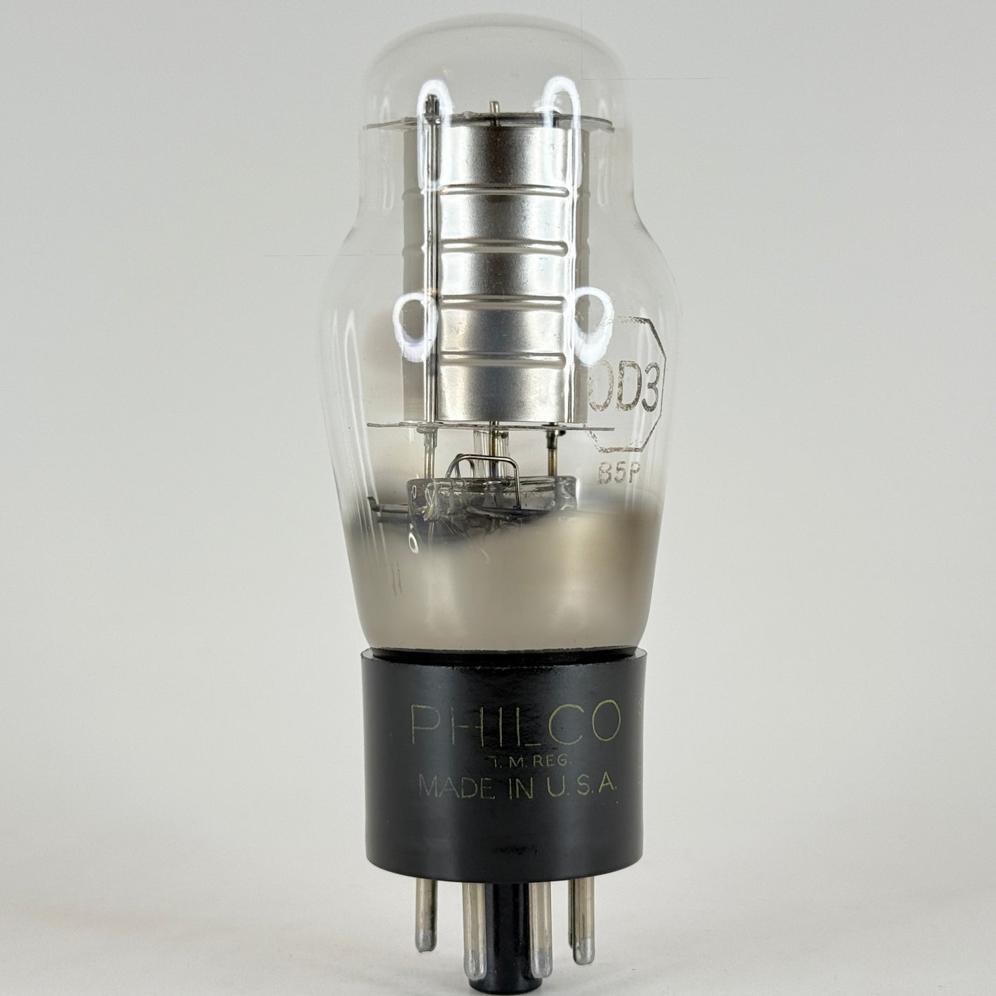(1) Tested Philco 0D3 Tube Code 5547 Dual D Getters Voltage Regulator Tube (b)
