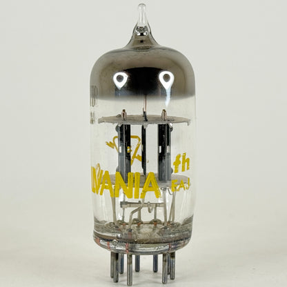 (1) Tested Sylvania 6BK7B Tube and Box Code fh EAJ 6BK7 B Twin Triode Tube (b)