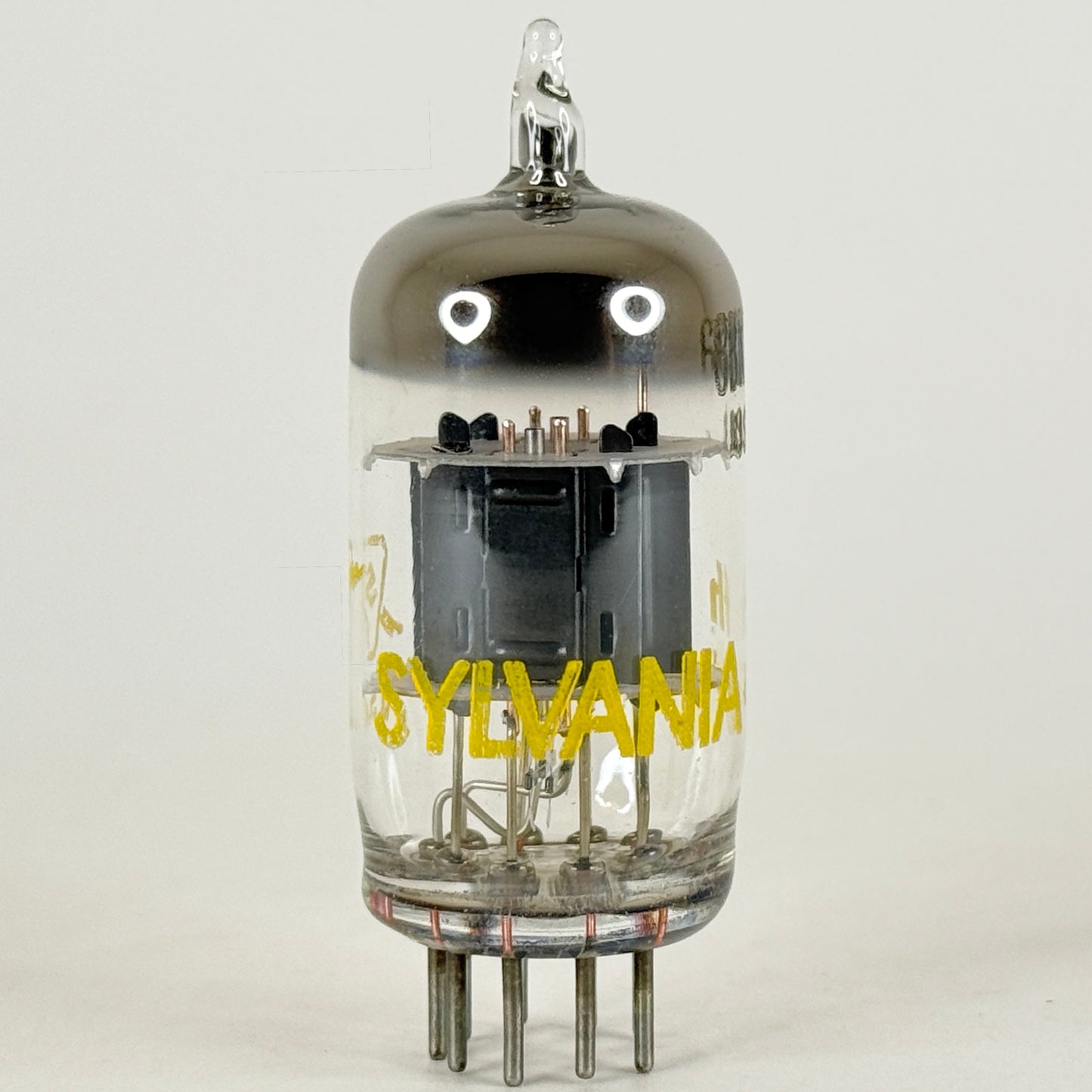 (1) Tested Sylvania 6BK7B Tube with Box Code fh EAJ 6BK7 B Twin Triode Tube (c)