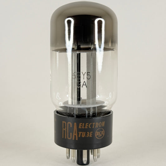 (1) Tested RCA 6BY5GA Tube Date Code AL Full Wave Vacuum Rectifier Tube