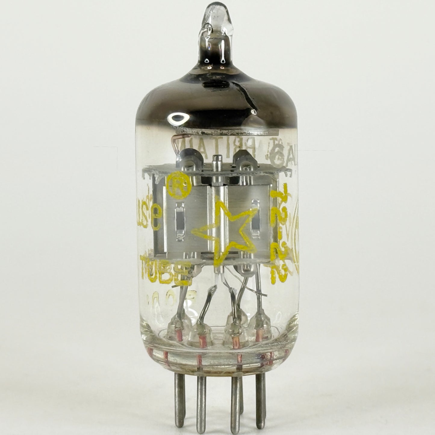 (1) Tested Westinghouse 6AL5 Tube Made in Great Britain Code 72-22 Twin Diode