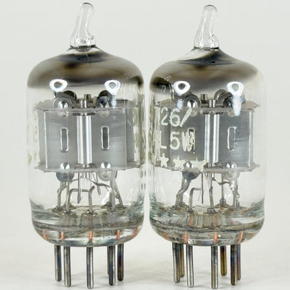 Tested Balanced Matched Pair GE 5726 6AL5W Tubes Five Star ☆☆☆☆☆ Codes HE