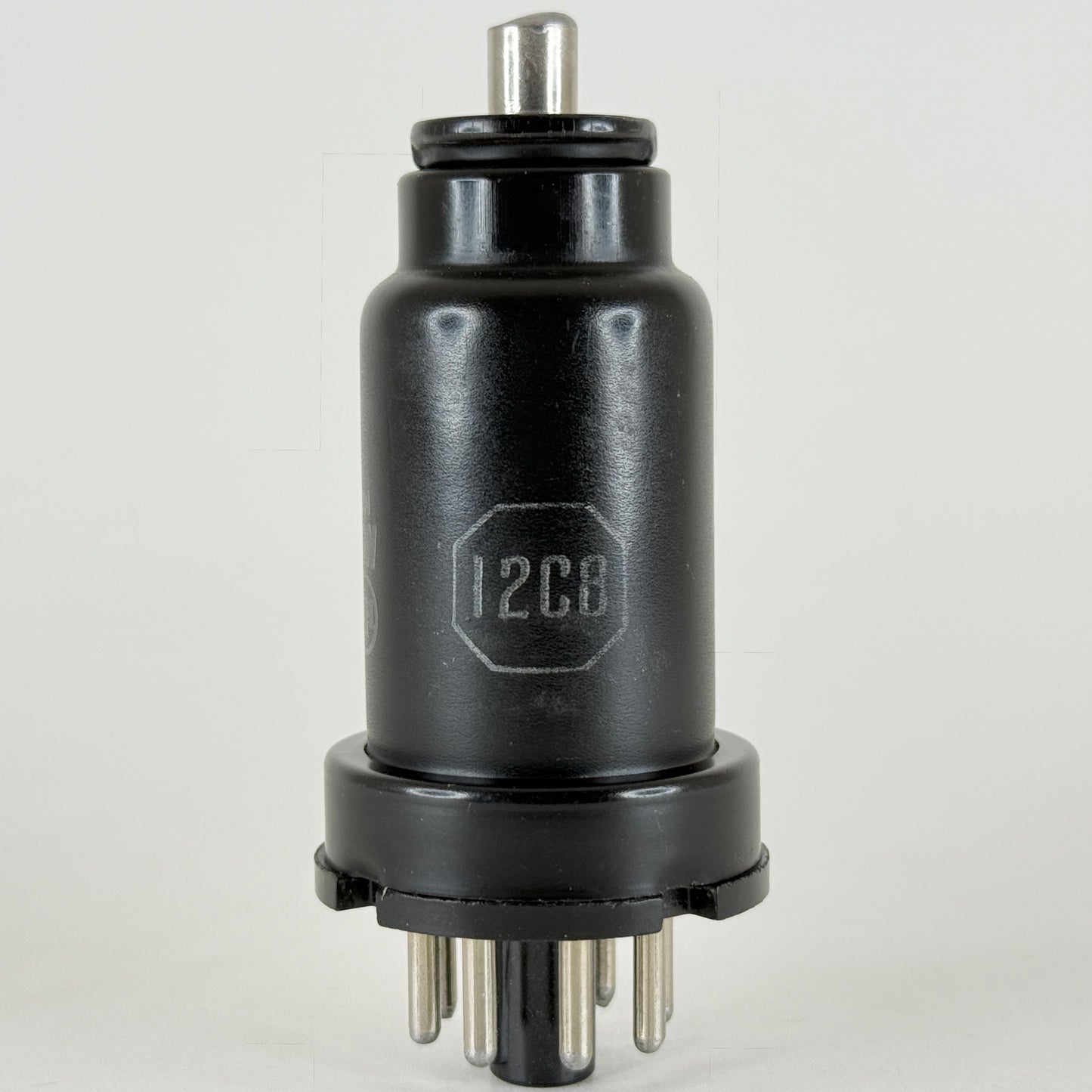 (1) Tested RCA 12C8 Tube Date Code 59-39 Twin Diode Remote Cutoff Pentode Tube
