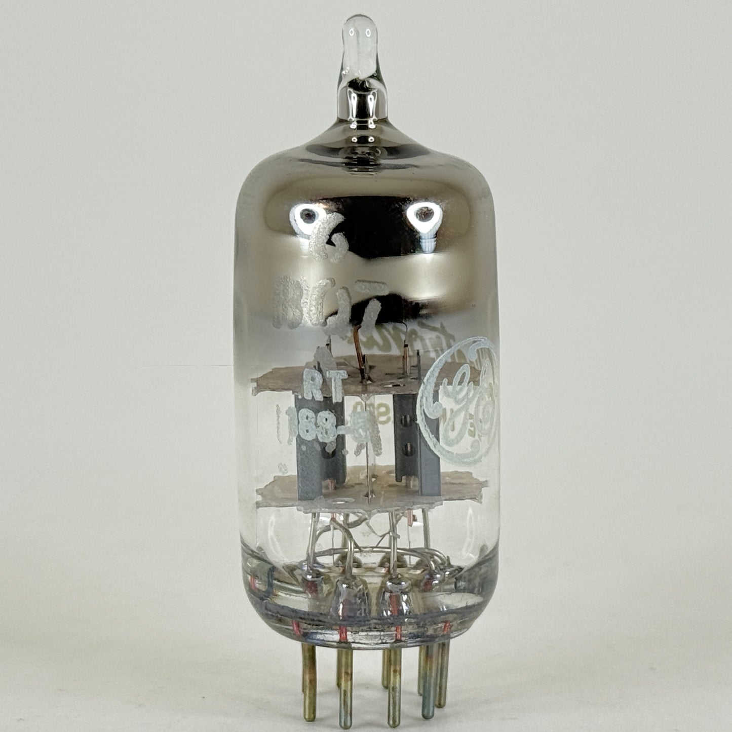 (1) Tested GE 6BQ7A Tube and Box Code RT 6BQ7 A Twin Triode Vacuum Tube