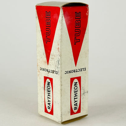 (1) Tested Raytheon 6BQ7A Tube with Box Japan Code Q08 6BQ7 A Twin Triode Tube