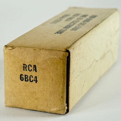 (1) Tested 1966 6BC4 Tube with Box Date Code 66-17 Medium Mu Triode Vacuum Tube