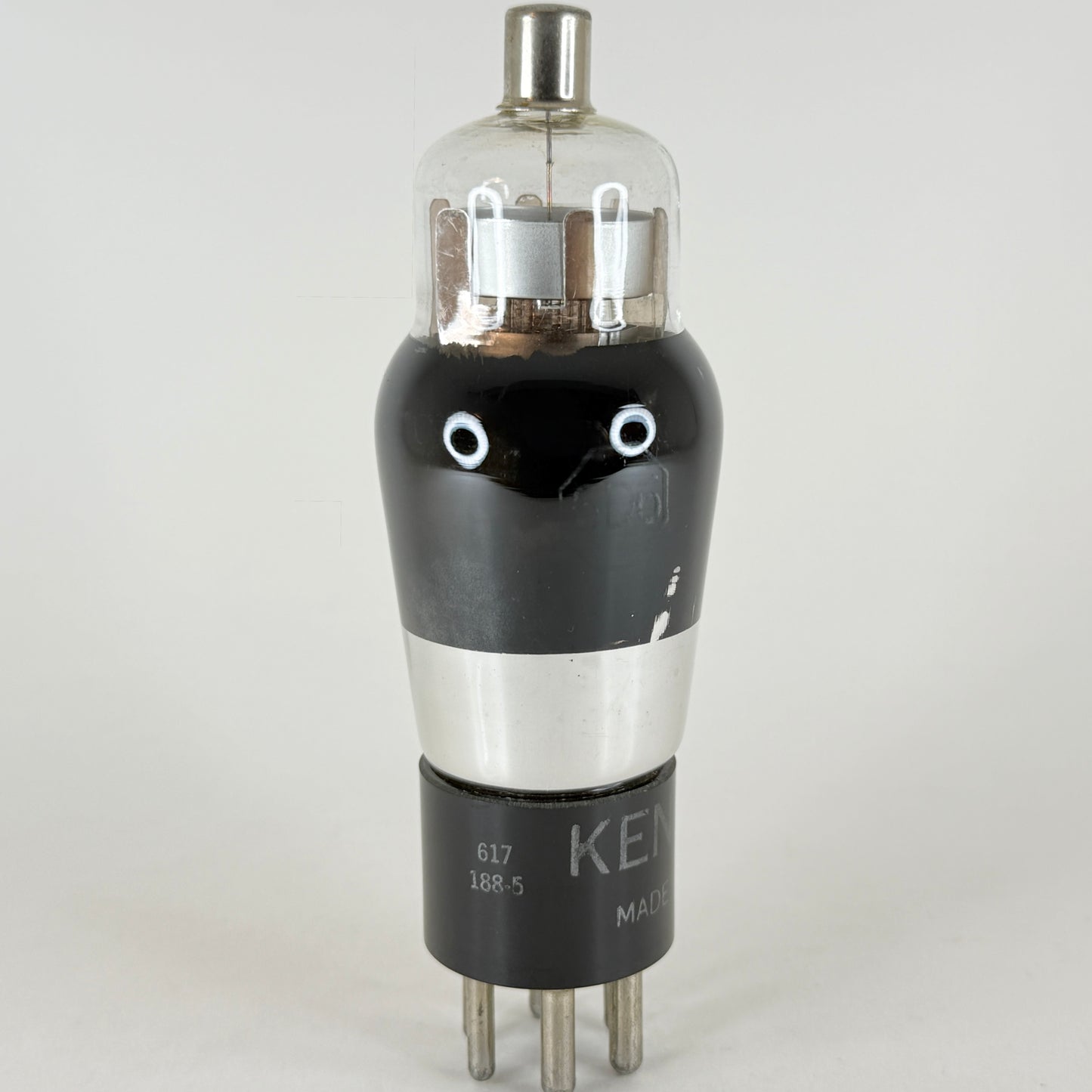 (1) Tested Ken-Rad 6D6 Tube Date Code 617 Remote Cutoff Pentode Vacuum Tube