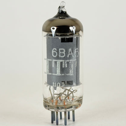 (1) Tested ITT 6BA6 Tube and Box Code 1103 Remote Cutoff Pentode Vacuum Tube