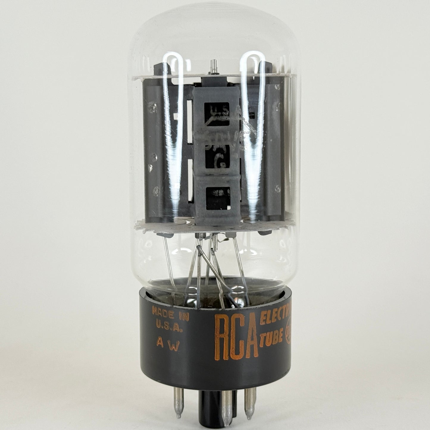 (1) Tested Very Strong RCA 6AV5GA Tube Date Code AW Beam Power Vacuum Tube