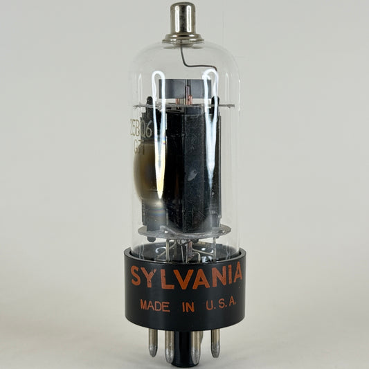 (1) Tested Sylvania 25BQ6GT Tube Red Letters Code ja AAD 25BQ6 GT Power Tube