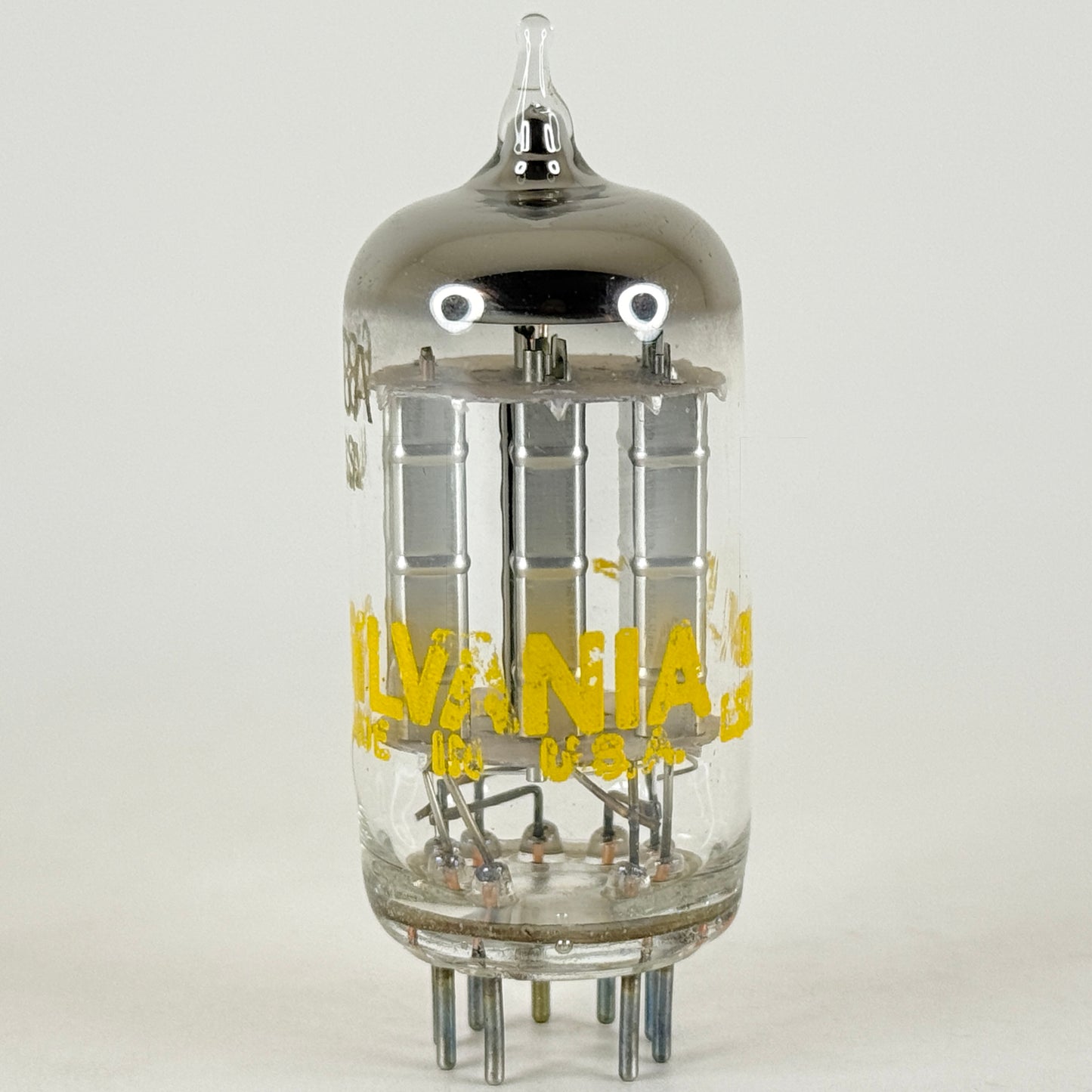 (1) Tested Sylvania 6T8A Tube with Box Code ag ESZ Triple Diode High Mu Triode