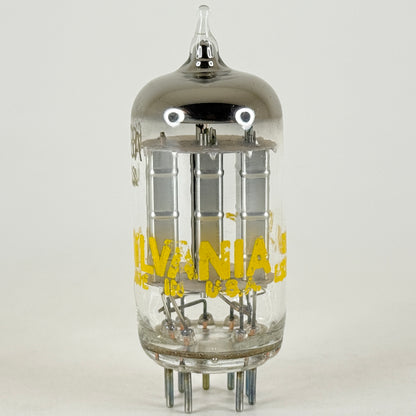 (1) Tested Sylvania 6T8A Tube with Box Code ag ESZ Triple Diode High Mu Triode