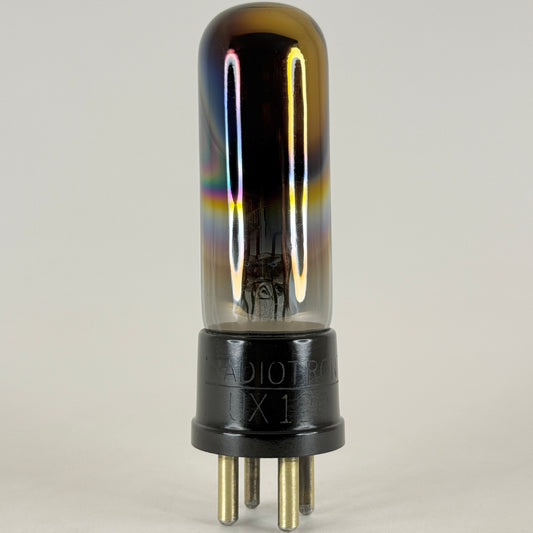 (1) Tested RCA Radiotron UX-120 Tube Rainbow Glass Type 20 Tube UX120 Tube (j)