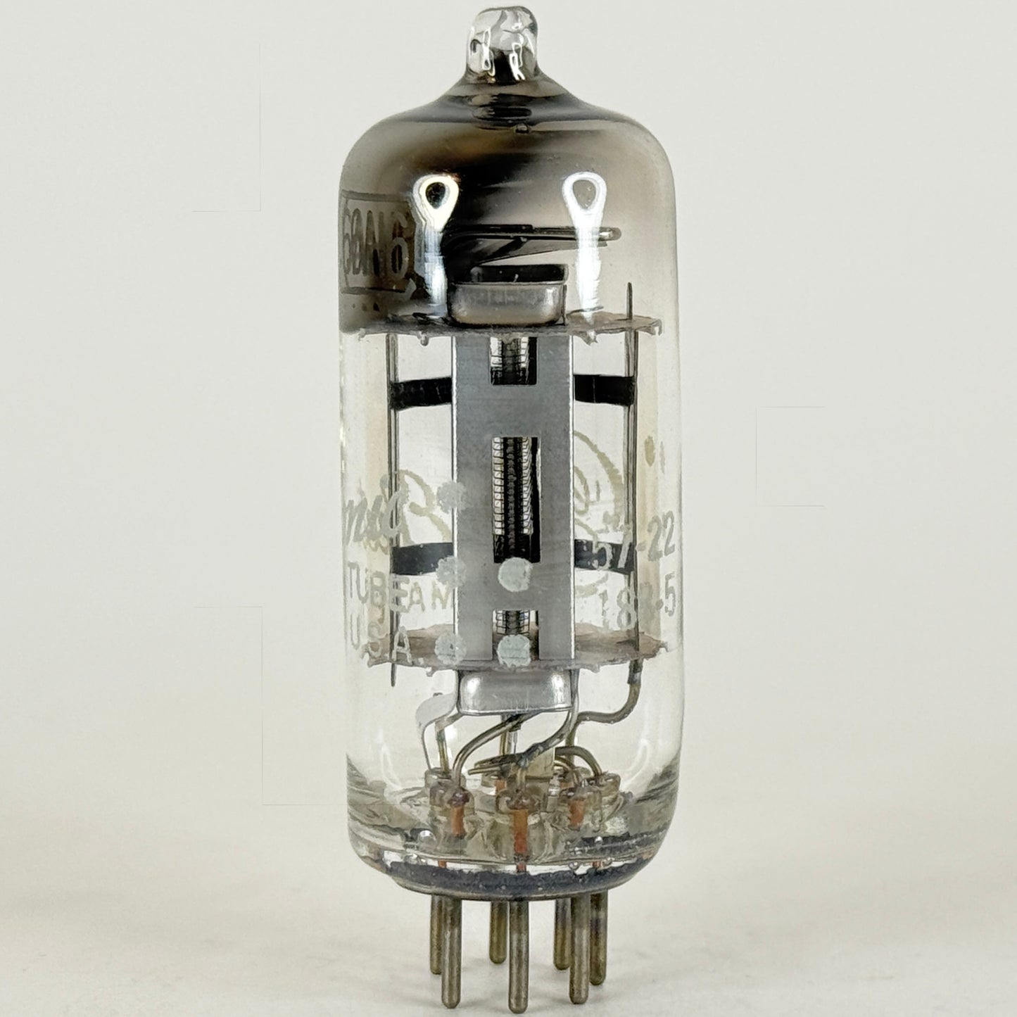 (1) Tested GE 6AH6 Tube with Box Date Code 57-22 Amplifier Pentode Vacuum Tube