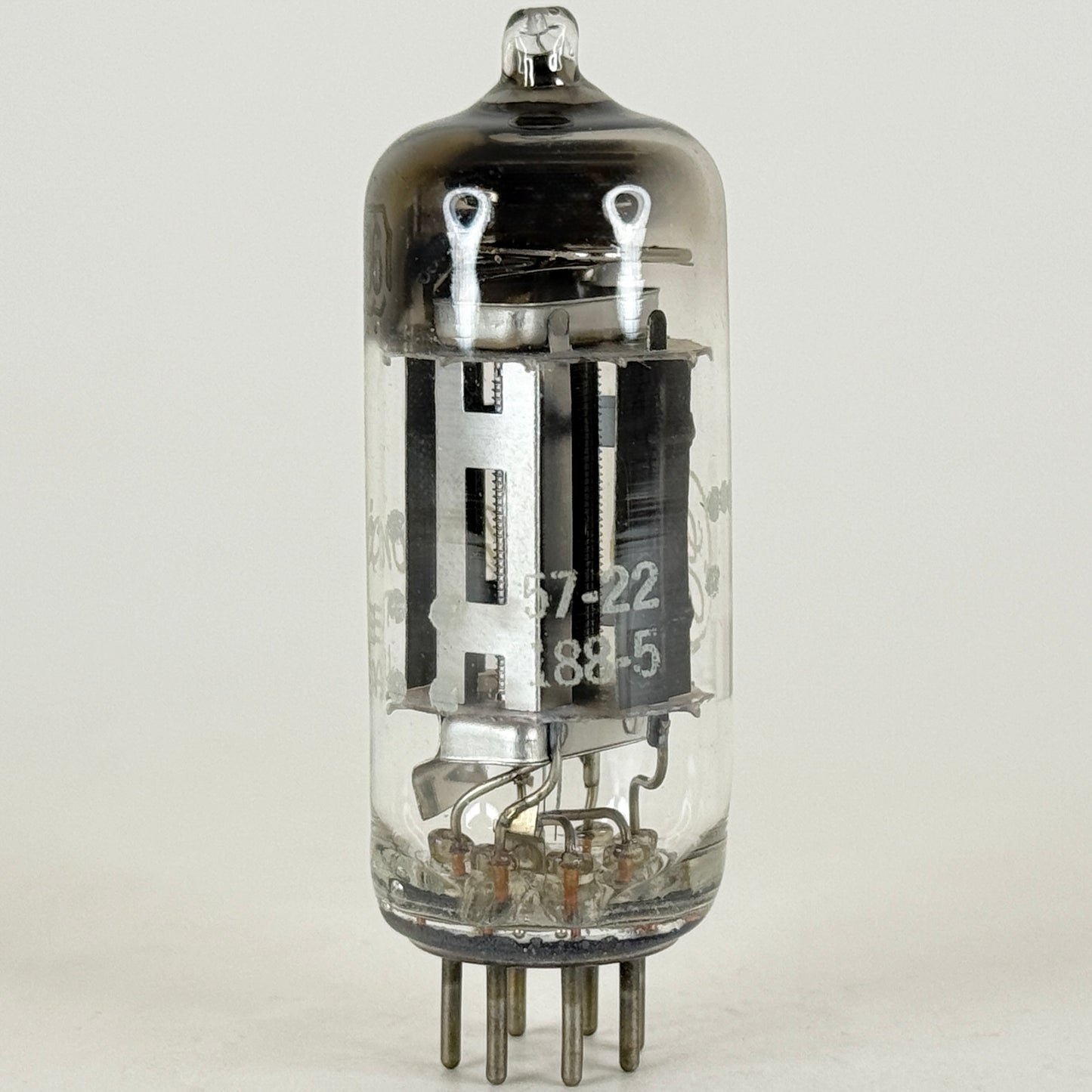 (1) Tested GE 6AH6 Tube with Box Date Code 57-22 Amplifier Pentode Vacuum Tube